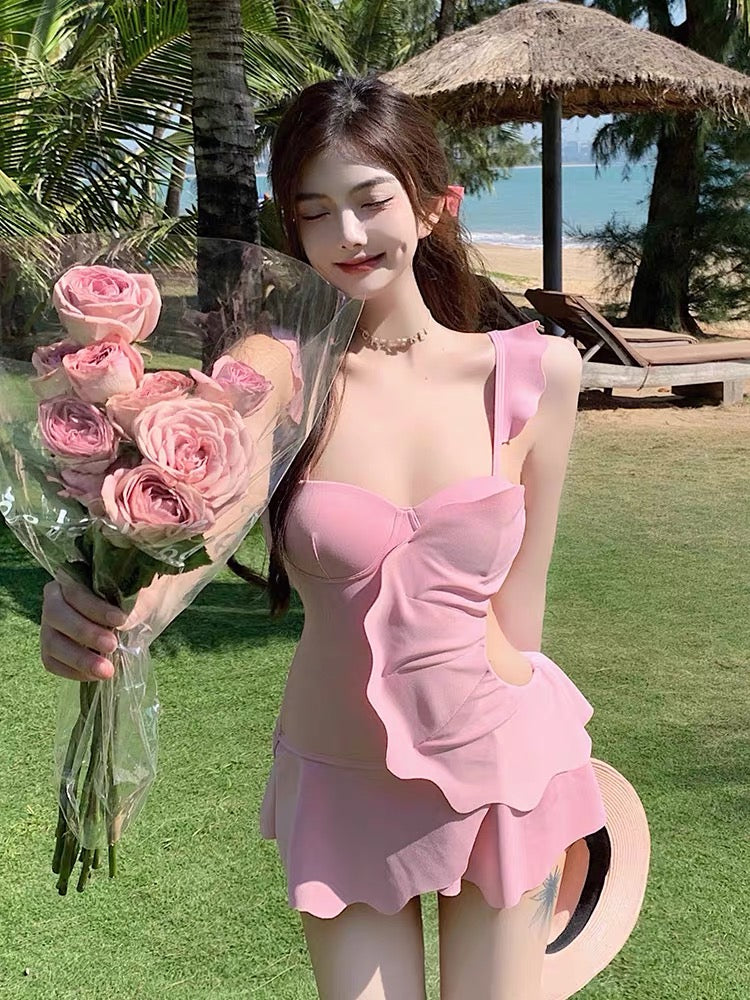 Maillot une pièce FEMME Rose très sexy