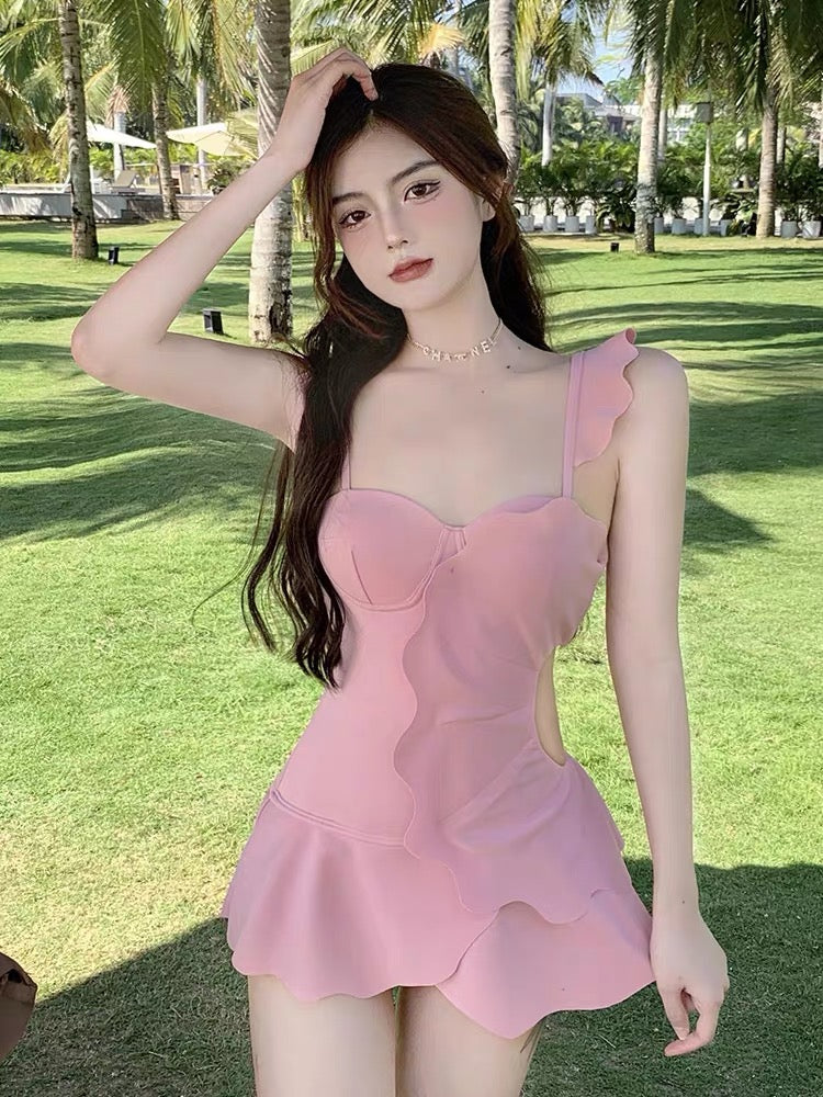 Maillot une pièce FEMME Rose très sexy